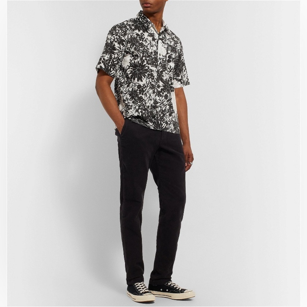 🆕 Norse Projects - Carsten Floral-Print Cotton Shirt SZ MED